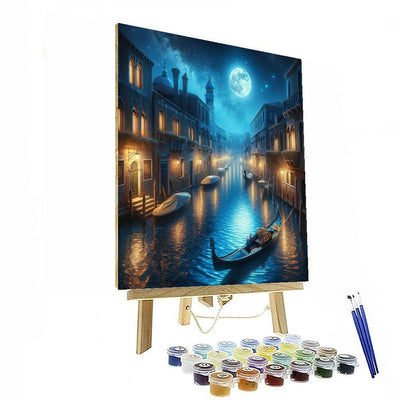 Venetian Night Romance Painting Number Kit