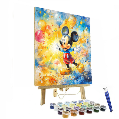 Mickey Mouse Fun Adventure - Disney Inspired Paint By Numbers Kits