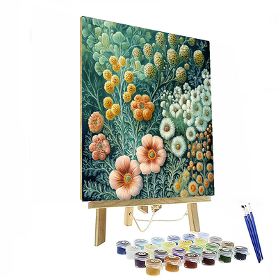 Ernst Haeckel Inspired Wonders Of The Botanical World  Paint By Numbers Art