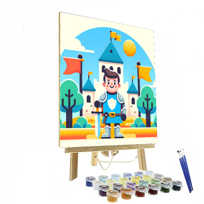 Castle Adventure Land Paint By Numbers Kits