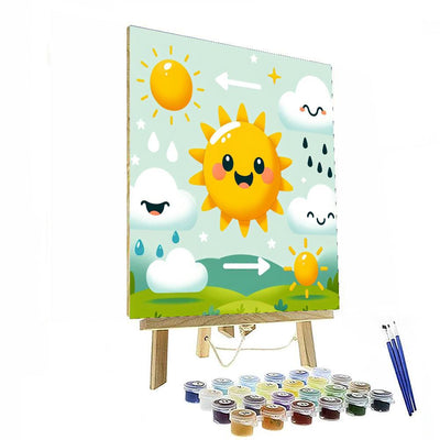 Weather Wonders DIY Paint By Numbers