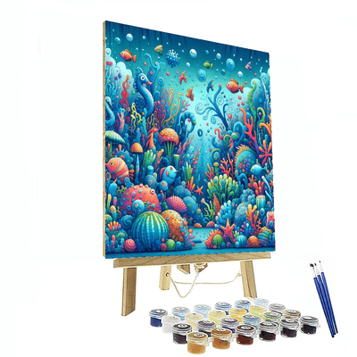 Fantasy Ocean Explorer Paint By Numbers Art