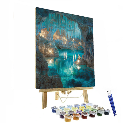 The Crystal Caves Numbered Painting Kits