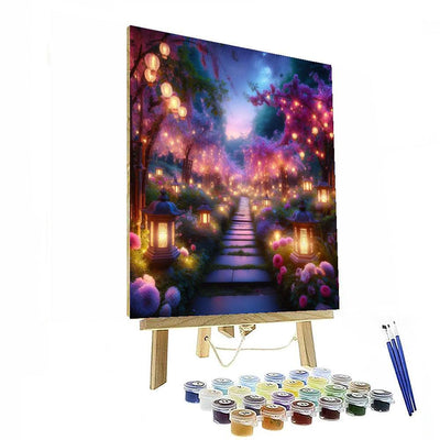 Twilight Garden Pathway Paint By Numbers Kits