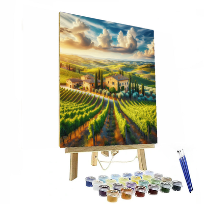 Tuscany Vineyards Journey Paint By Numbers Kits