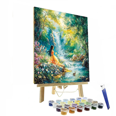 Pocahontas' Nature Discovery - Disney Inspired Paint By Numbers Kits