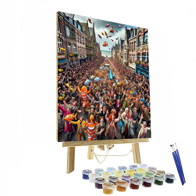 Carnival Of Dunkirk - France Painting By Numbers Kit