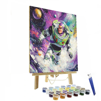 Buzz Lightyear's Galactic Rescue - Disney Inspired Numbered Painting Kits