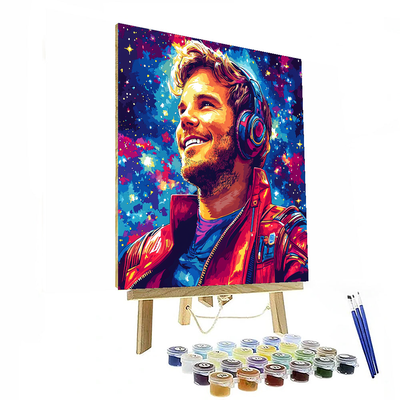 Chris Pratt: Galactic Wit And Earthly Charms Paint By Number