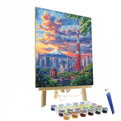 Tokyo Tower Paint By Numbers Kits