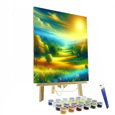 Sunny Escape Painting By Numbers Kit