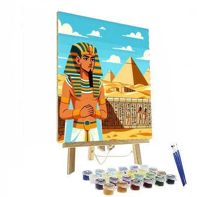 Ancient Egypt Discovery Quest Paint By Numbers Art