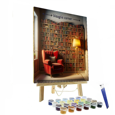 Timeless Library Retreat Paint By Numbers