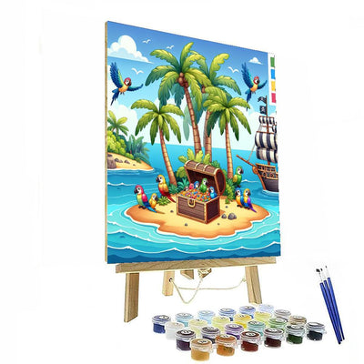 Adventure Island DIY Paint By Numbers