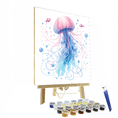 Dancing Jellyfish Paint By Numbers Kits