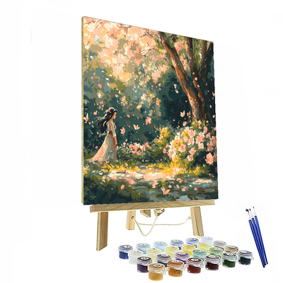 Mulan's Garden Of Honor - Disney Inspired Numbered Painting Kits