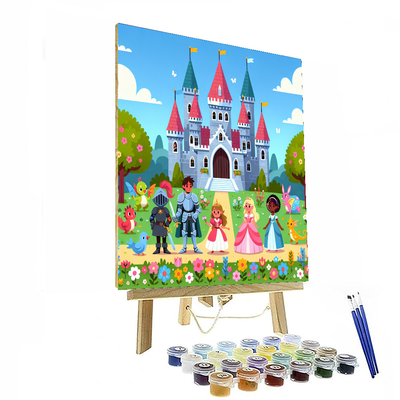 Cheerful Castle Adventures Paint By Number