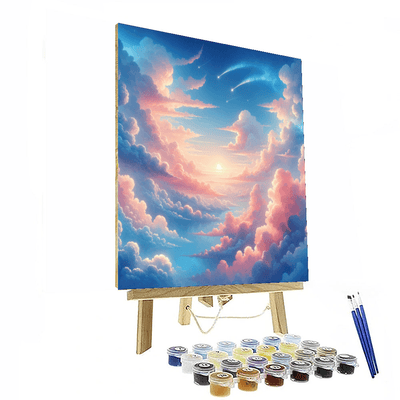 Dreamy Cloud Kingdom Painting By Numbers Kit