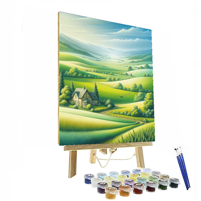 Countryside Escape Paint By Number