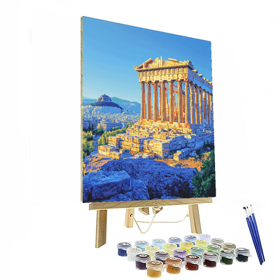 Acropolis Of Athens - Greece DIY Paint By Numbers