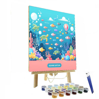 Underwater Adventure Expedition Paint By Color