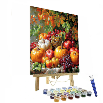 Jean-Baptiste-Siméon Chardin Inspired Bountiful Harvest Paint By Numbers Kits