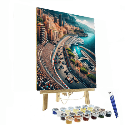 Monaco Grand Prix - Monaco Paint By Number