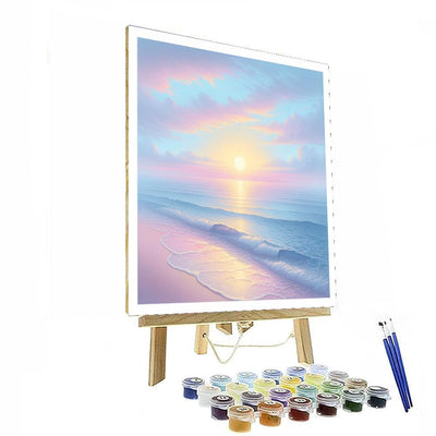 Seaside Sunrise Awakening Numbered Painting Kits