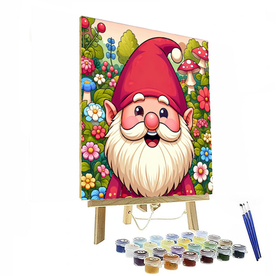 Giggling Gnome Painting By Numbers Kit