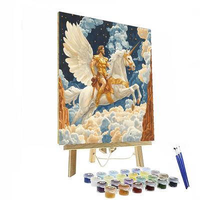 Hercules And Pegasus Mythical Adventure - Disney Inspired Numbered Painting Kits