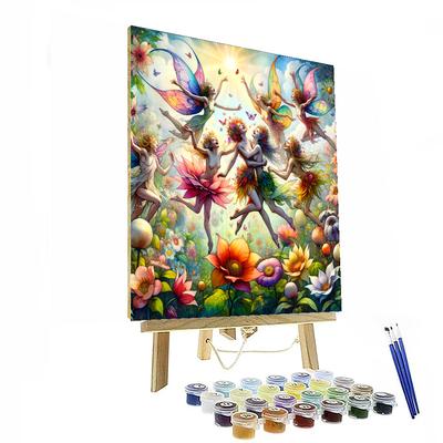 Magical Flower Fairies Paint By Numbers