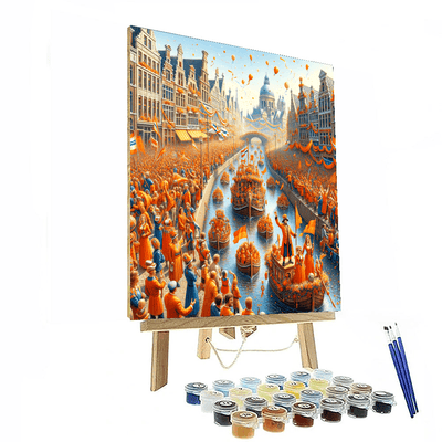 King's Day - Amsterdam Paint By Numbers Art