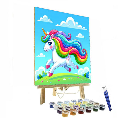 Unicorn Adventure Painting By Numbers Kit