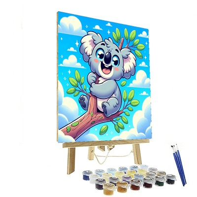 Charming Koala Bear Numbered Painting Kits