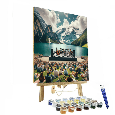 Montreux Jazz Festival - Montreux Paint By Numbers Art