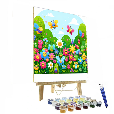 Charming Garden Explorers Paint By Color