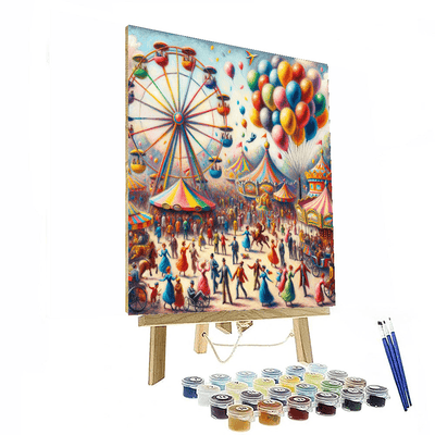 Festive Carnival Paint By Number