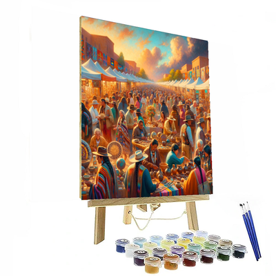 Santa Fe Indian Market Paint By Numbers Kits