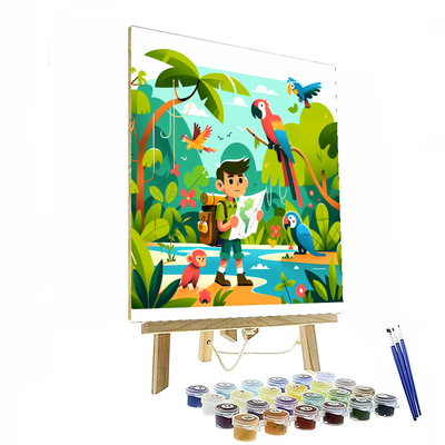 Adventure In The Rainforest Paint By Number