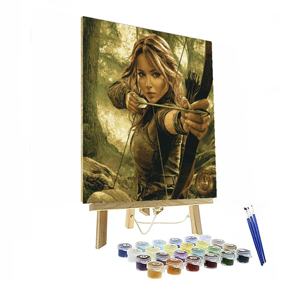 Jennifer Lawrence: A Star In The Hunger Games Of Hollywood Numbered Painting Kits