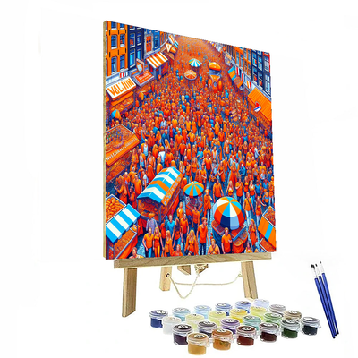 Kings Day - Netherlands Paint By Number