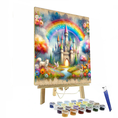 Fun Fairy Tale Castle Paint By Color