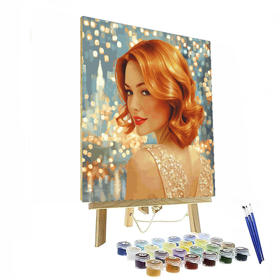 Emma Stone: The Effervescent Spirit Of La La Land Numbered Painting Kits