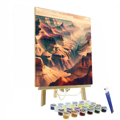 Grand Canyon Majesty Paint By Numbers Art