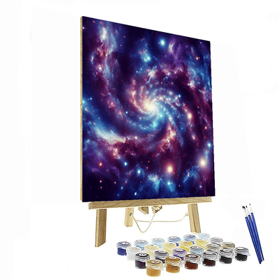 Galactic Dreamscape Exploration Painting By Numbers Kit