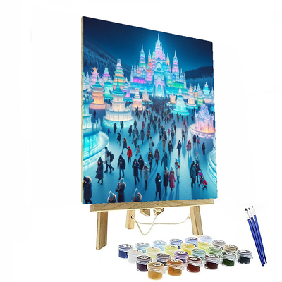 Snow And Ice Festival - Harbin - China Painting By Numbers Kit