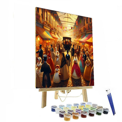 Victorian Street Festival Paint By Numbers