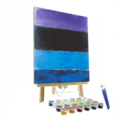 Mark Rothko Inspired Rothko's Celestial Layers  Paint By Numbers Art