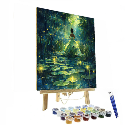 Tiana's Bayou Dreamscape - Disney Inspired Paint By Numbers