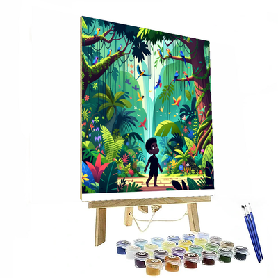 Rainforest Exploration Paint By Numbers